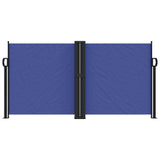 VidaXL Windscherm uittrekbaar 120x1200 cm blauw