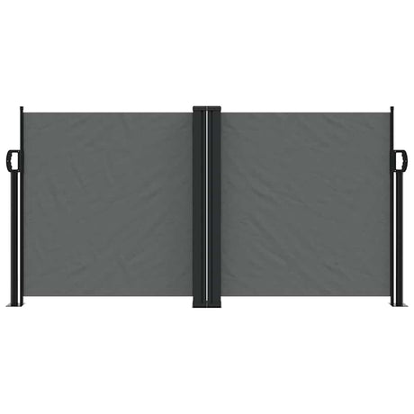 Vidaxl windscherm uittrekbaar 120x1200 cm antracietkleurig