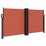 Vidaxl windscherm uittrekbaar 120x1200 cm terracottakleurig