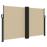 VidaXL Windscherm uittrekbaar 140x1200 cm beige