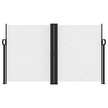 Vidaxl windscherm uittrekbaar 140x1200 cm wit