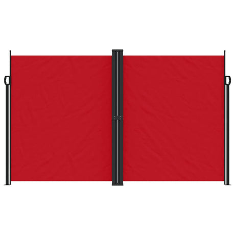 Vidaxl tuinscherm uittrekbaar 200x1200 cm rood