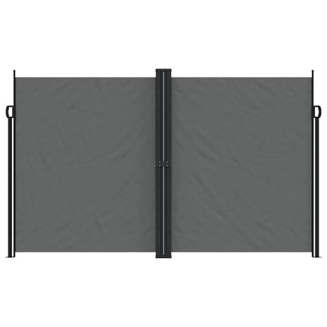 Vidaxl tuinscherm uittrekbaar 200x1200 cm antracietkleurig