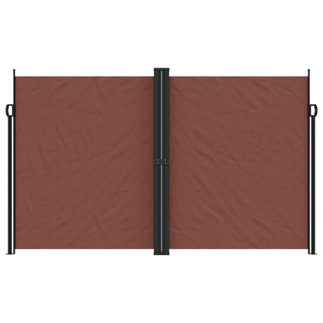 Vidaxl tuinscherm uittrekbaar 200x1200 cm bruin