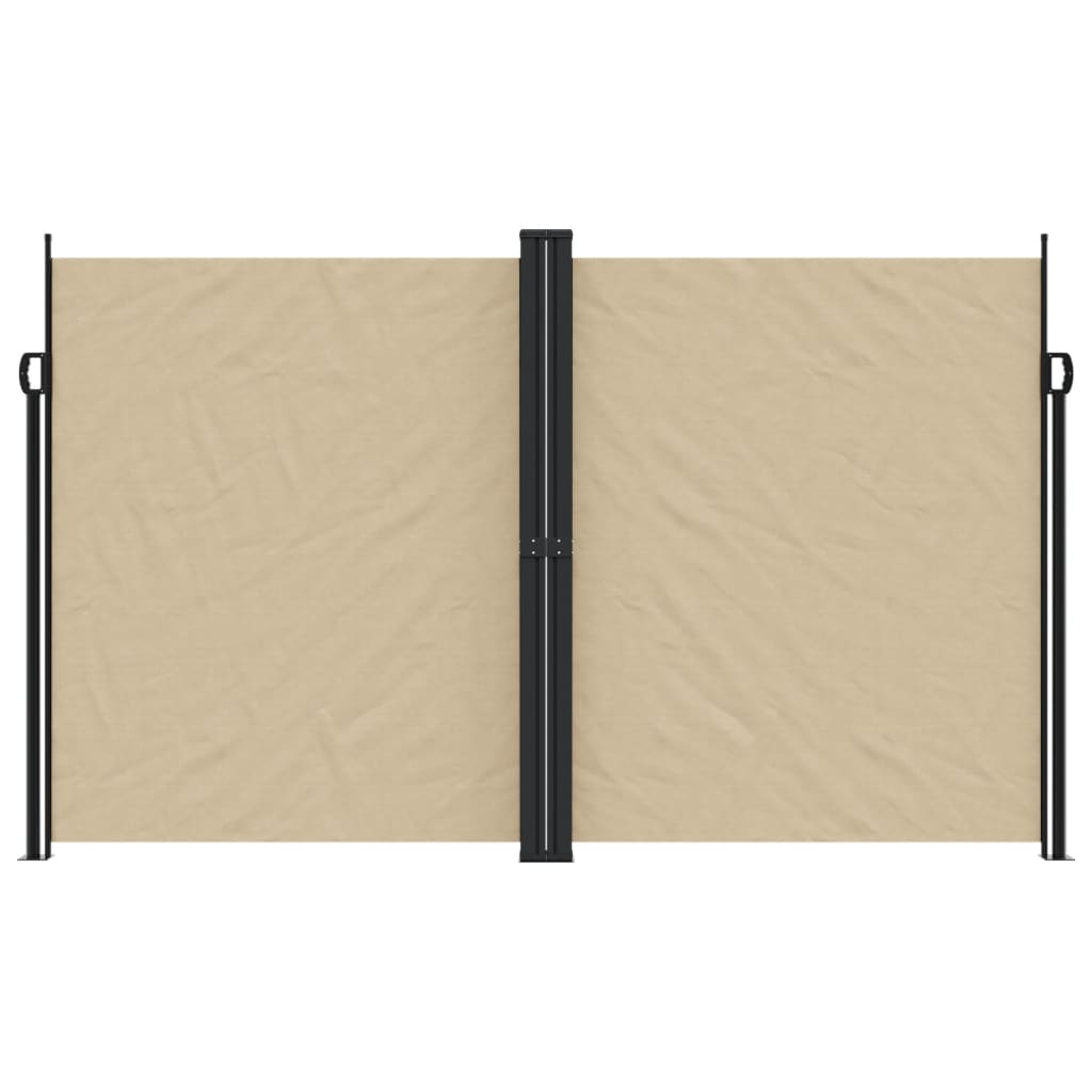 Vidaxl windscherm uittrekbaar 200x1200 cm beige