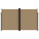 Vidaxl windscherm uittrekbaar 200x1200 cm taupe