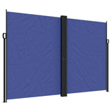 Vidaxl tuinscherm uittrekbaar 220x1200 cm blauw