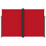 Vidaxl tuinscherm uittrekbaar 220x1200 cm rood