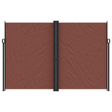Vidaxl tuinscherm uittrekbaar 220x1200 cm bruin