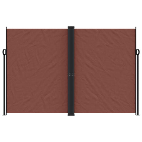 Vidaxl tuinscherm uittrekbaar 220x1200 cm bruin