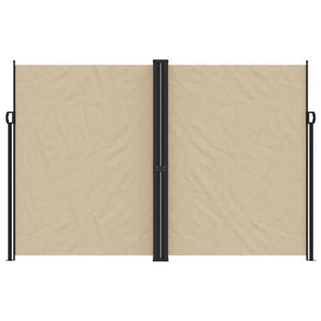 Vidaxl windscherm uittrekbaar 220x1200 cm beige