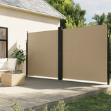 Vidaxl windscherm uittrekbaar 220x1200 cm beige