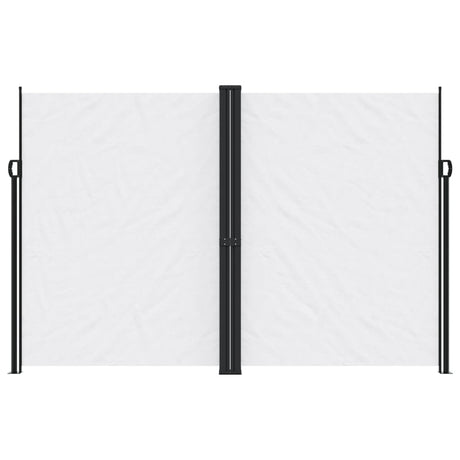 Vidaxl windscherm uittrekbaar 220x1200 cm wit