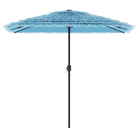 Vidaxl parasol met stalen paal 248x248x248 cm blauw