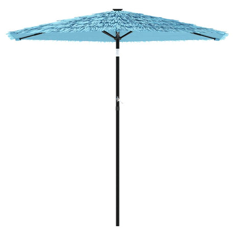 Vidaxl parasol met stalen paal 268x268x226 cm blauw