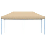 Vidaxl partytent inklapbaar pop-up 580x292x315 cm beige