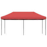 Vidaxl partytent inklapbaar pop-up 580x292x315 cm bordeauxrood