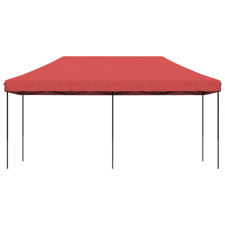 Vidaxl partytent inklapbaar pop-up 580x292x315 cm bordeauxrood