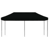 Vidaxl partytent inklapbaar pop-up 580x292x315 cm zwart