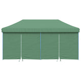 Vidaxl partytent inklapbaar pop-up met 4 zijwanden groen