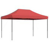 Vidaxl partytent inklapbaar pop-up 440x292x315 cm bordeauxrood