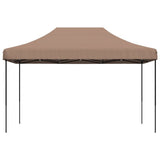 Vidaxl partytent inklapbaar pop-up 440x292x315 cm bruin