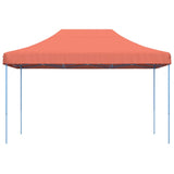 Vidaxl partytent inklapbaar pop-up 440x292x315 cm terracotta