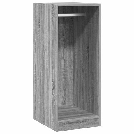 Vidaxl kledingkast 48x41x102 cm bewerkt hout grijs sonoma eikenkleurig
