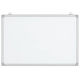 Vidaxl whiteboard magnetisch 40x30x1,7 cm aluminium