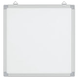 Vidaxl whiteboard magnetisch 40x40x1,7 cm aluminium