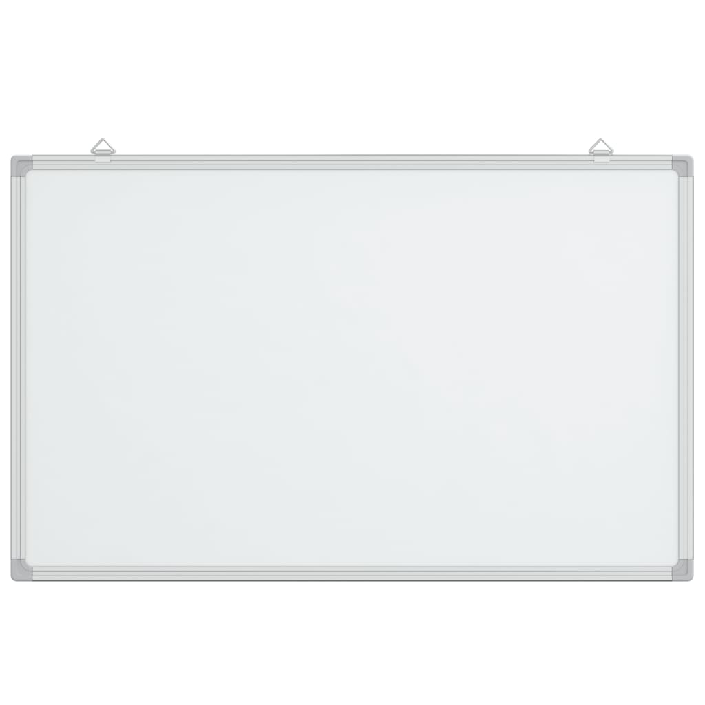 VidaXL Whiteboard magnetisch 80x50x1,7 cm aluminium