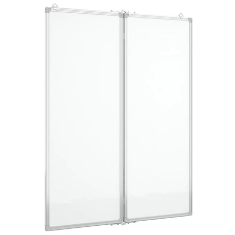 VidaXL Whiteboard magnetisch inklapbaar 80x100x1,7 cm aluminium