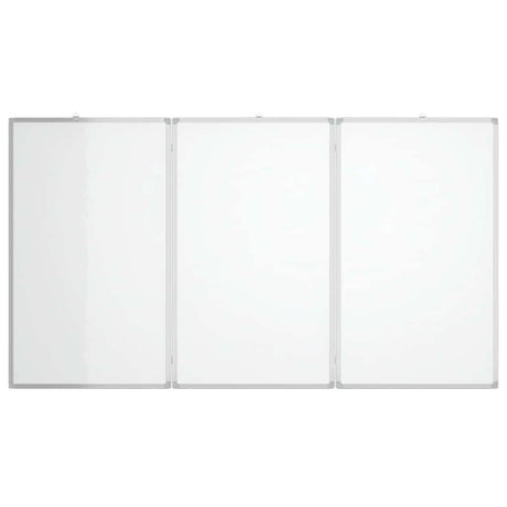 Vidaxl whiteboard magnetisch inklapbaar 150x80x1,7 cm aluminium