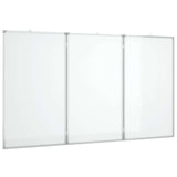 Vidaxl whiteboard magnetisch inklapbaar 180x80x1,7 cm aluminium