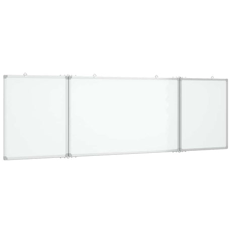 Vidaxl whiteboard magnetisch inklapbaar 160x60x1,7 cm aluminium
