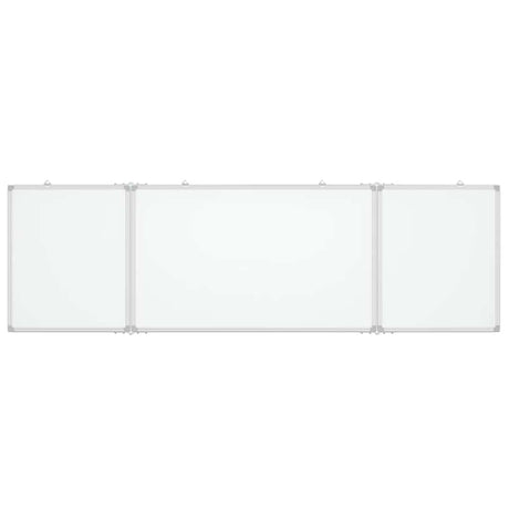 Vidaxl whiteboard magnetisch inklapbaar 160x60x1,7 cm aluminium