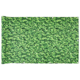 Vidaxl balkonscherm plantpatroon 600x75 cm pvc groen