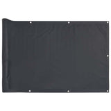 Vidaxl balkonscherm 700x90 cm pvc antracietkleurig