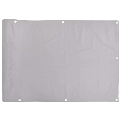 Vidaxl balkonscherm 300x120 cm pvc grijs