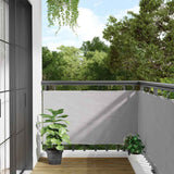 Vidaxl balkonscherm 300x120 cm pvc grijs