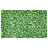 Vidaxl balkonscherm plantpatroon 500x120 cm pvc groen