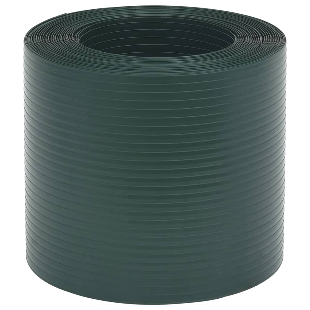 VidaXL Tuinschermen 10 st 252,5x19 m PVC groen