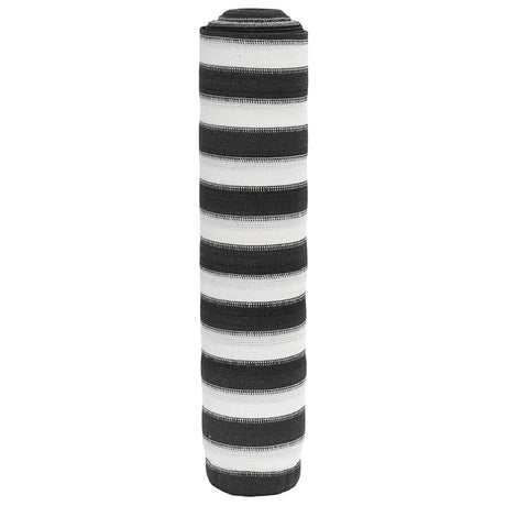 Vidaxl privacynet 150 g m² 1,2x25 m hdpe antracietkleurig en wit