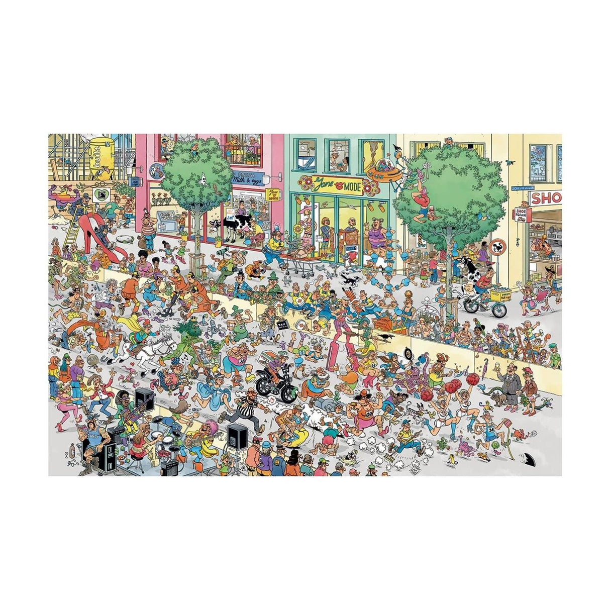 Jumbo jvh puzzel een naaldhak te hoog 1500pcs