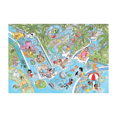 Jumbo jan van haasteren junior puzzel 22 waterglijbaan gekte 360 stukjes