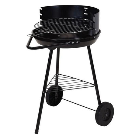 Bbq barbecue 43x70 cm zwart