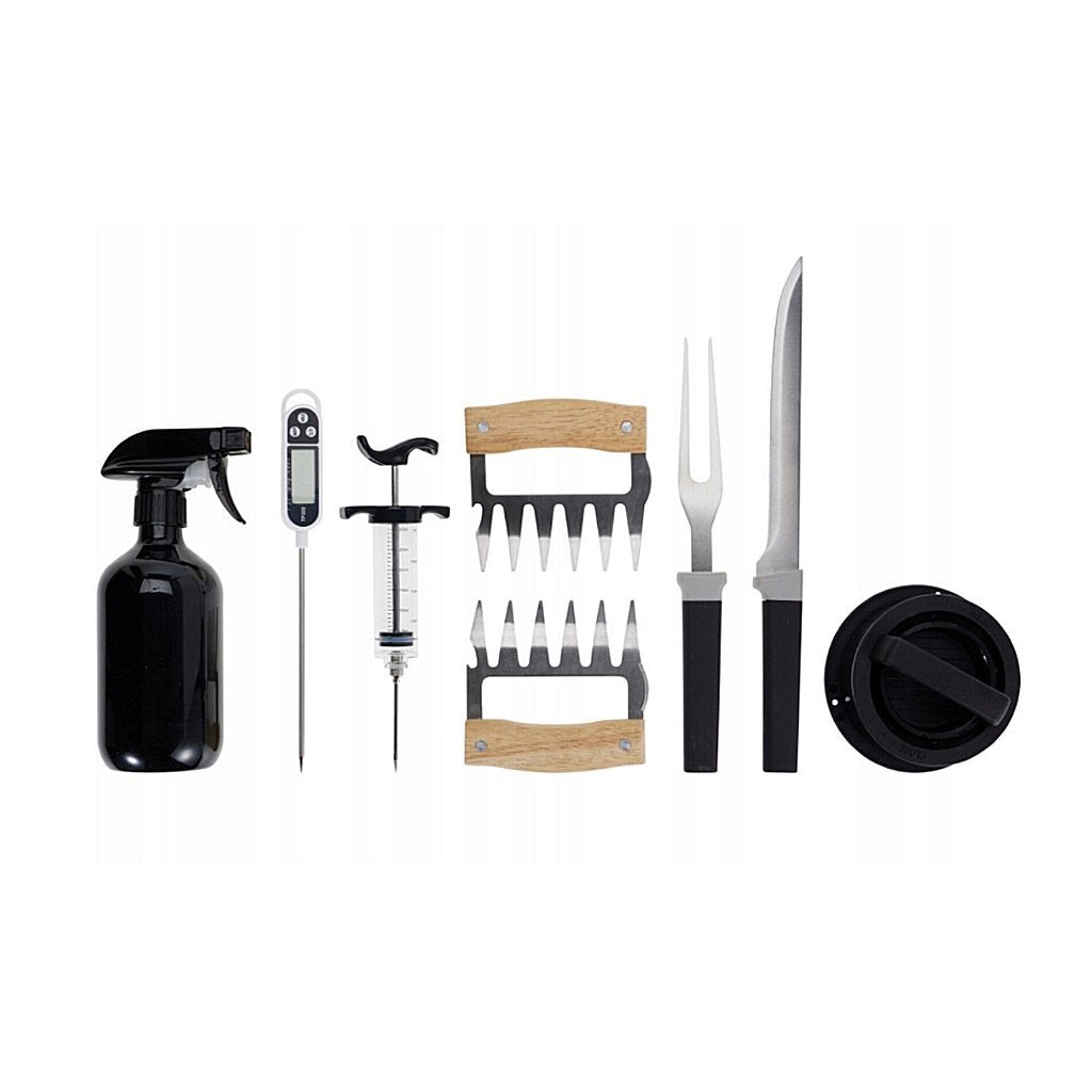 Bbq gereedschap set 8-delig