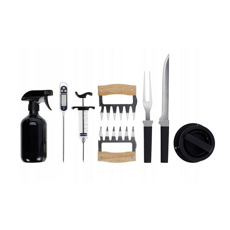 Bbq gereedschap set 8-delig
