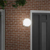 Vidaxl buiten wandlamp zilver 29 x 25 x 33 cm