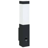 Vidaxl buiten wandlamp zwart 10.5 x 6 x 33 cm